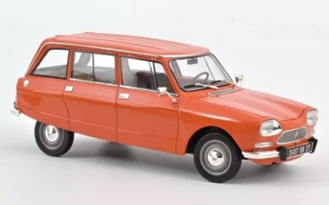 181674 Citroen Ami 8 Break 1975 Tenere Orange 1:18